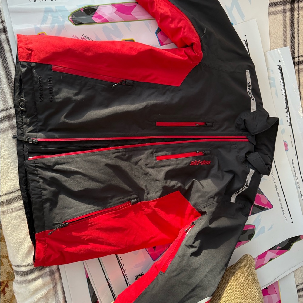 Men’s Skidoo Black & Red Insulated Jacket